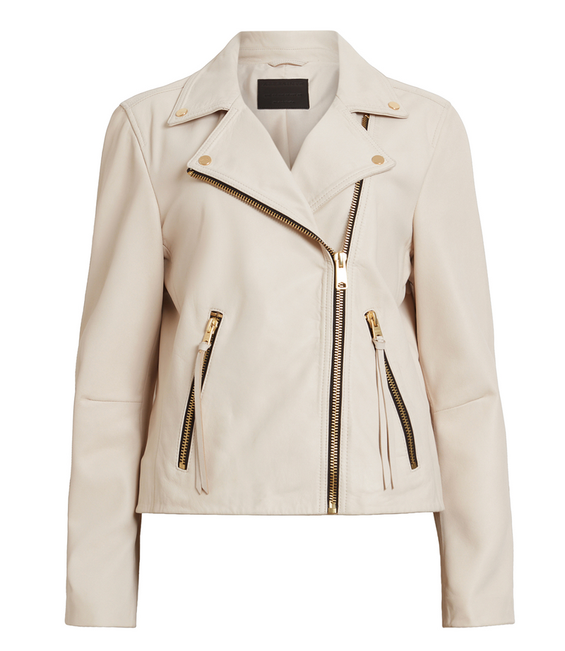 AllSaints Leather Dalby Biker Jacket