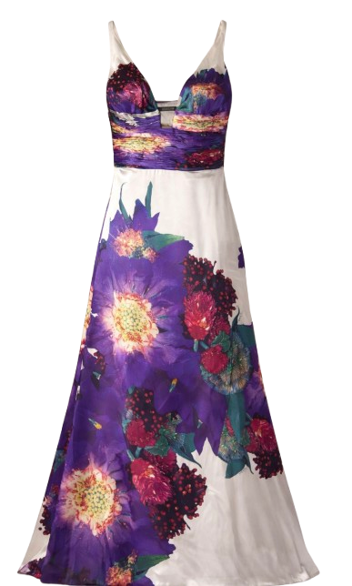 Roberto Cavalli vintage silk evening dress