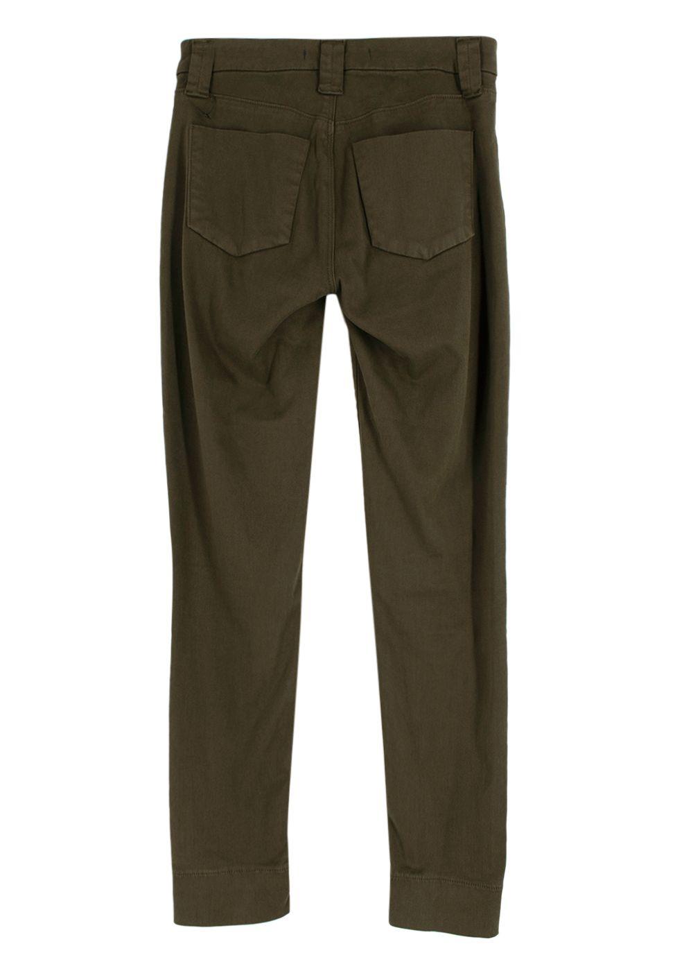 J Brand Khaki Paz Slim Tapered Jeans