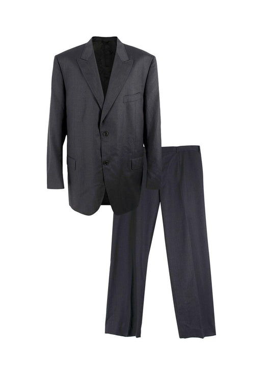 Messori Dark Grey Single-breasted Suit