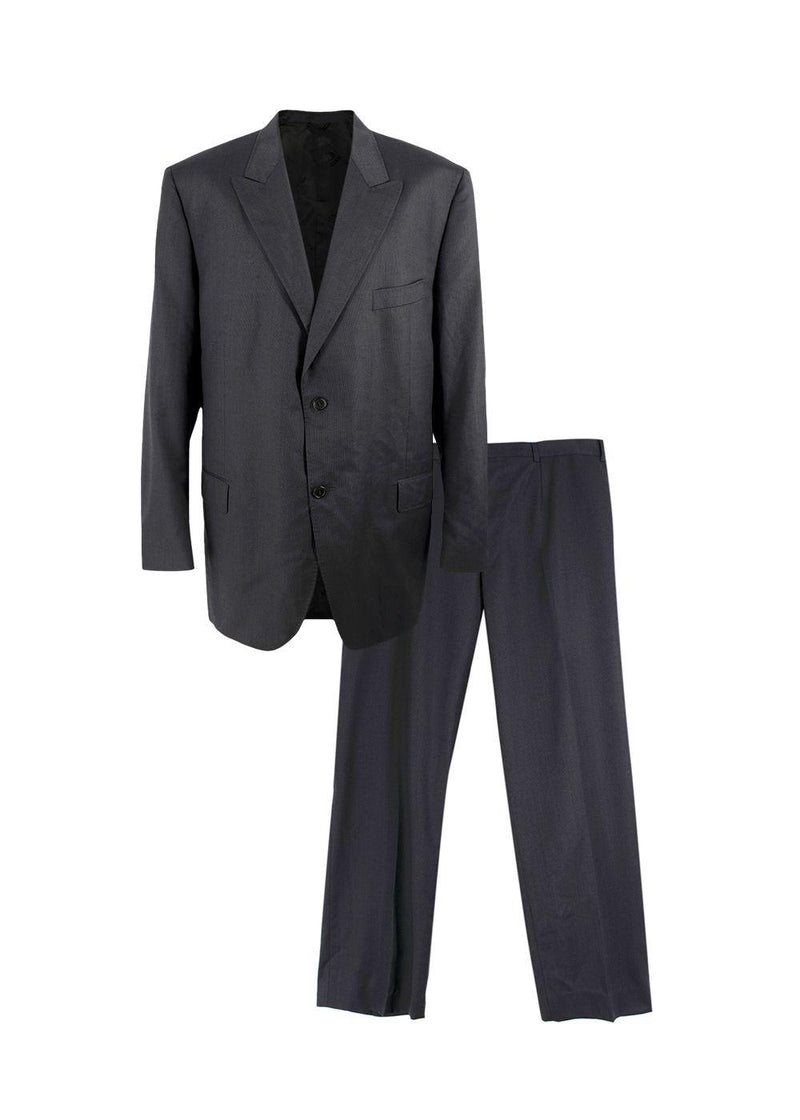 Messori Dark Grey Single-breasted Suit