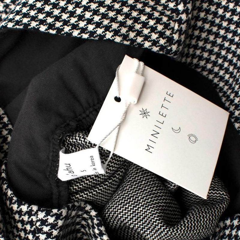 Black & White Gingham Dress