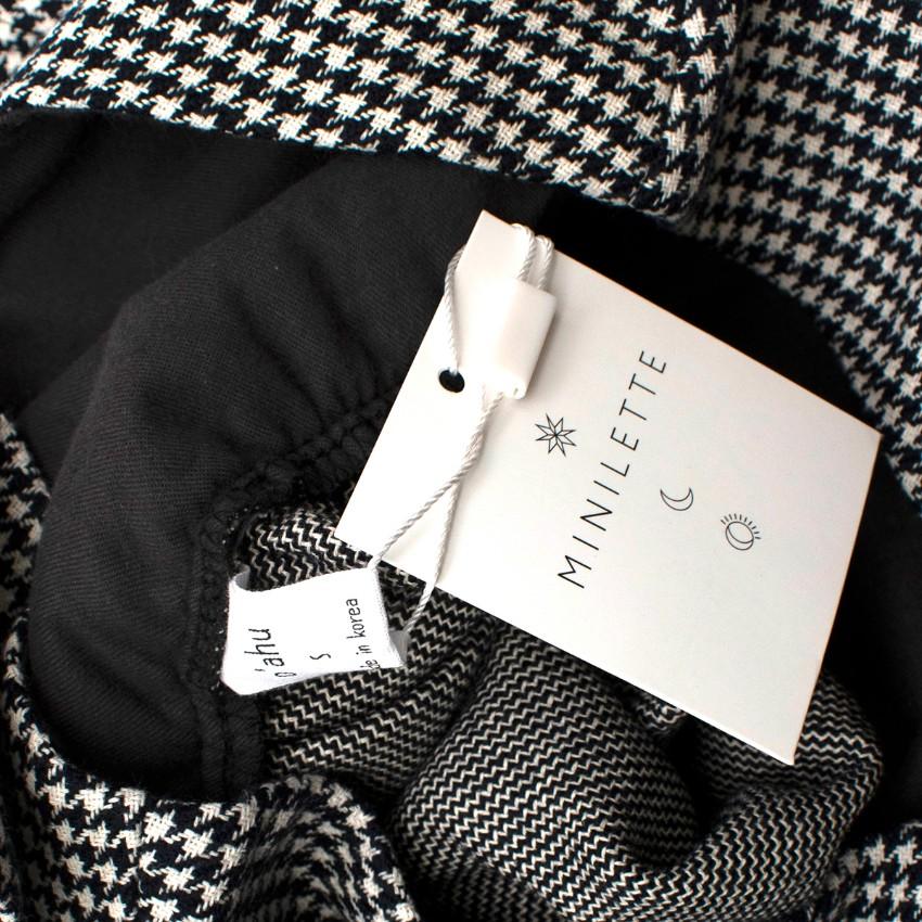 Black & White Gingham Dress
