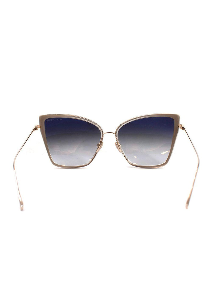 Dita Gray Sunbird Cat Eye Sunglasses