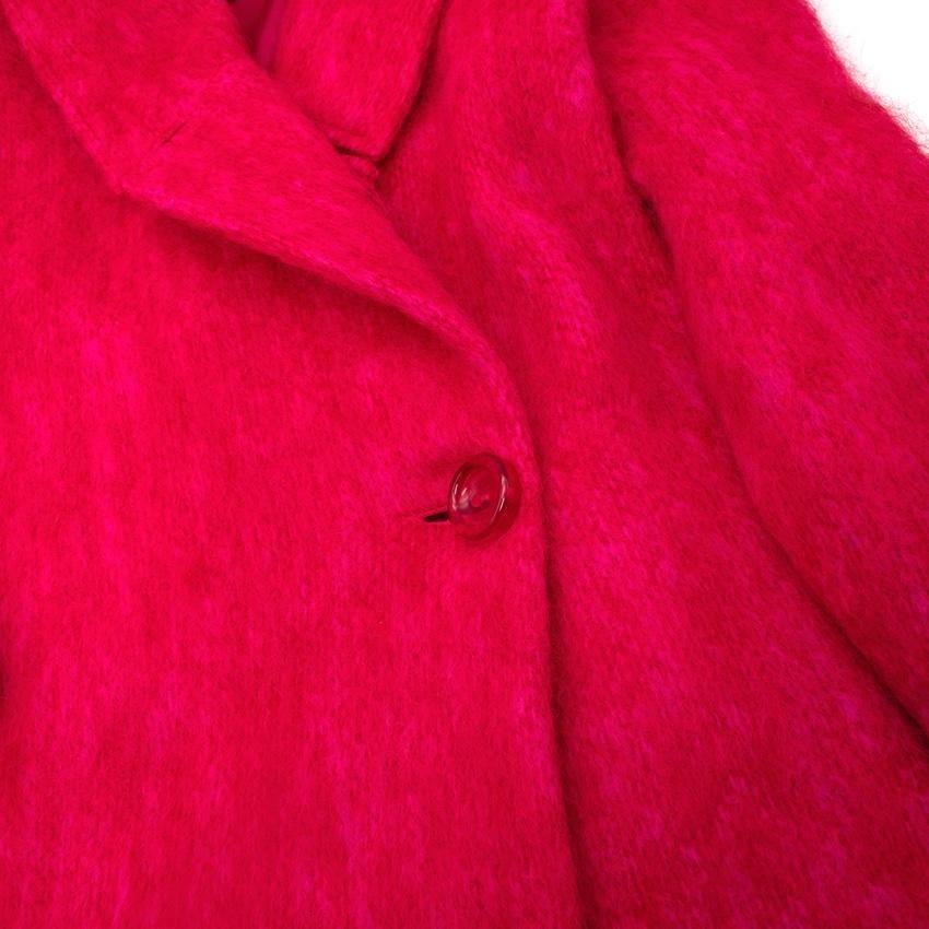pink mohair coat