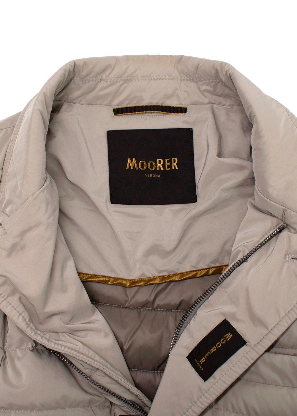 MooRER Zayver Padded Button-Down Jacket