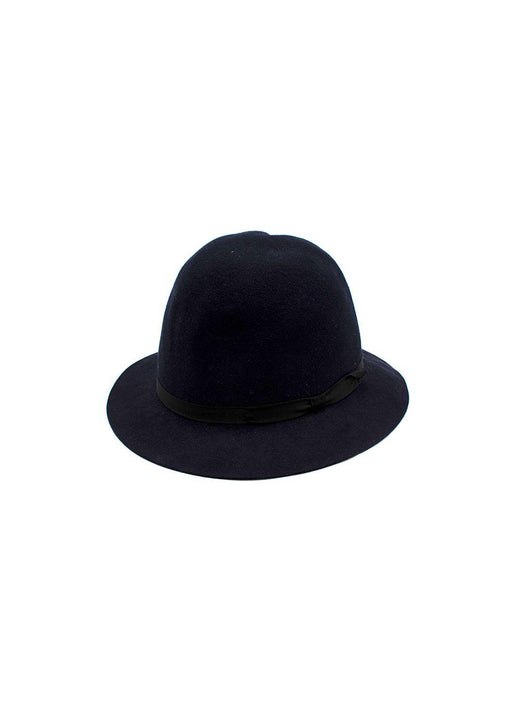 Navy Felted Hat