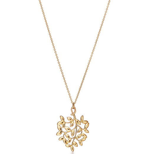 Tiffany  Paloma Picasso Olive Leaf Pendant