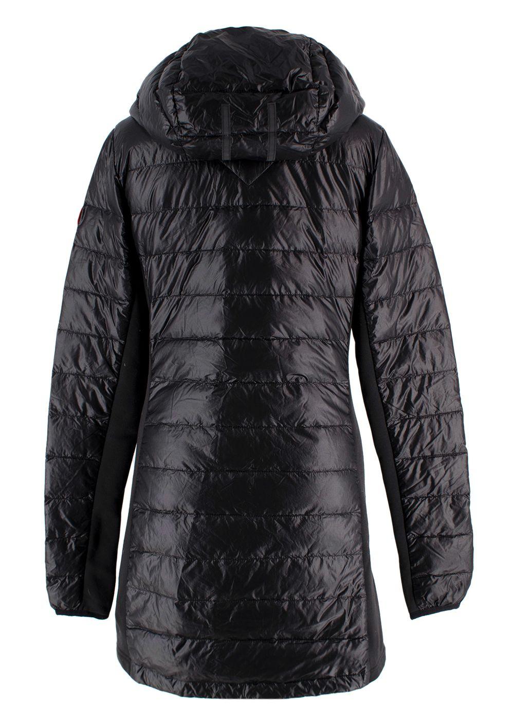 Canada Goose Black HyBridge® Lite Tech Longline Coat