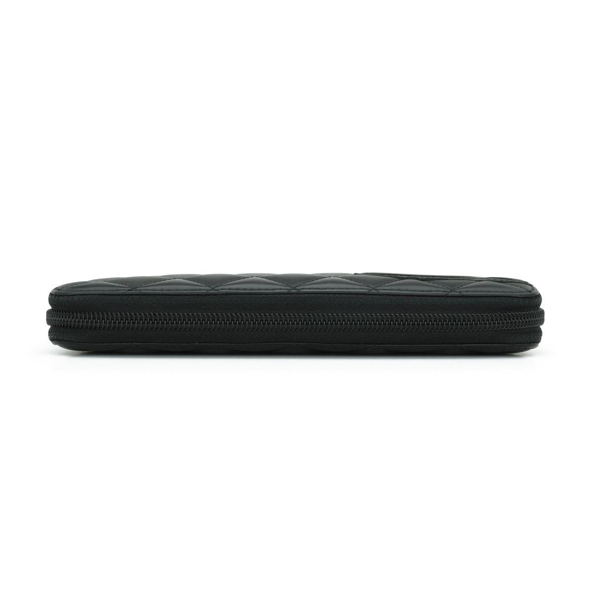 Chanel Cambon Zip-around Wallet