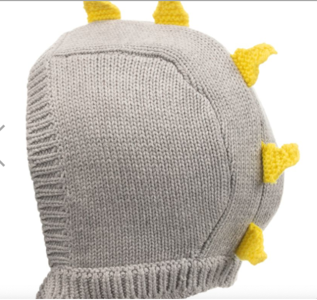 Stella McCartney Grey Organic Cotton & Wool Botties & Hat