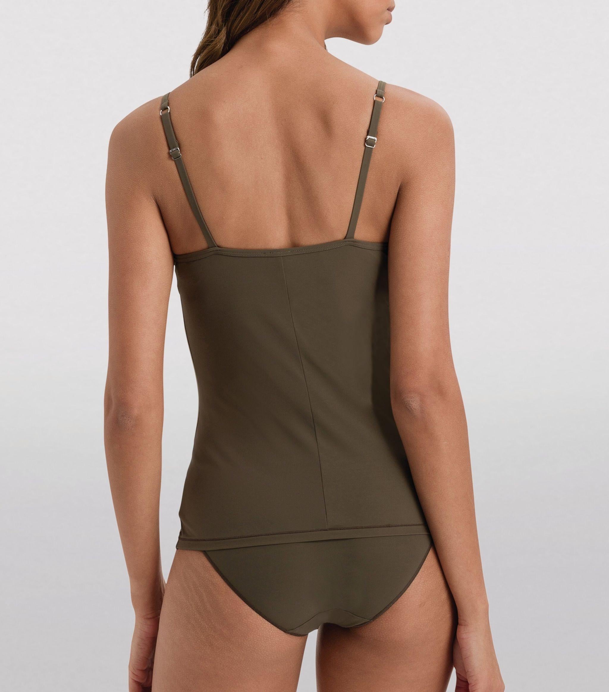 Khaki Padded Cami Top
