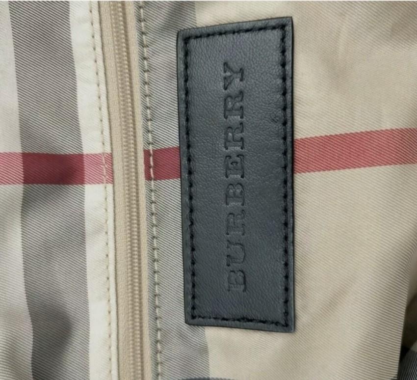 Burberry Brown Nylon Tote Bag