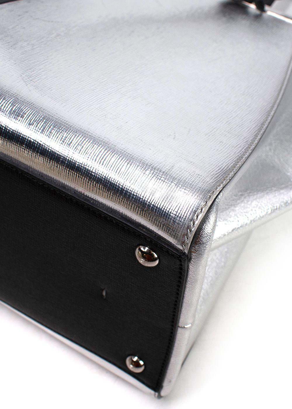 Fendi Silver Tote bag