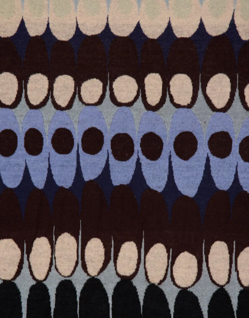 Commas Jacquard Crew-Neck Jumper