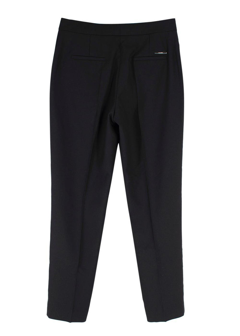 Calvin Klein Black Slim Tapered Trousers