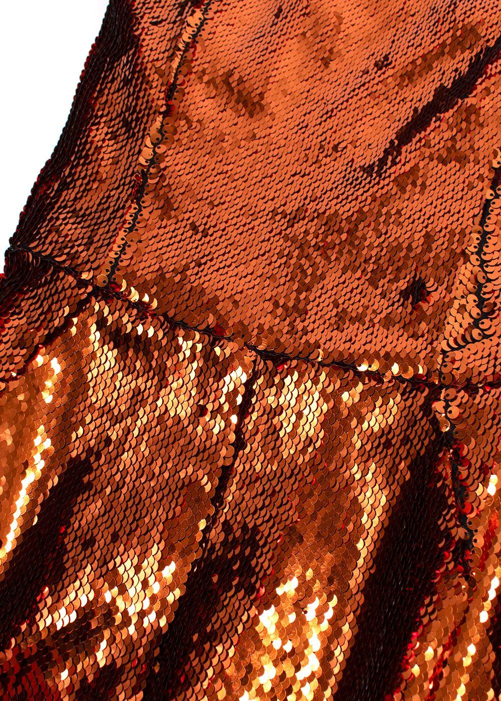Alexandre Vauthier sequin strapless gown