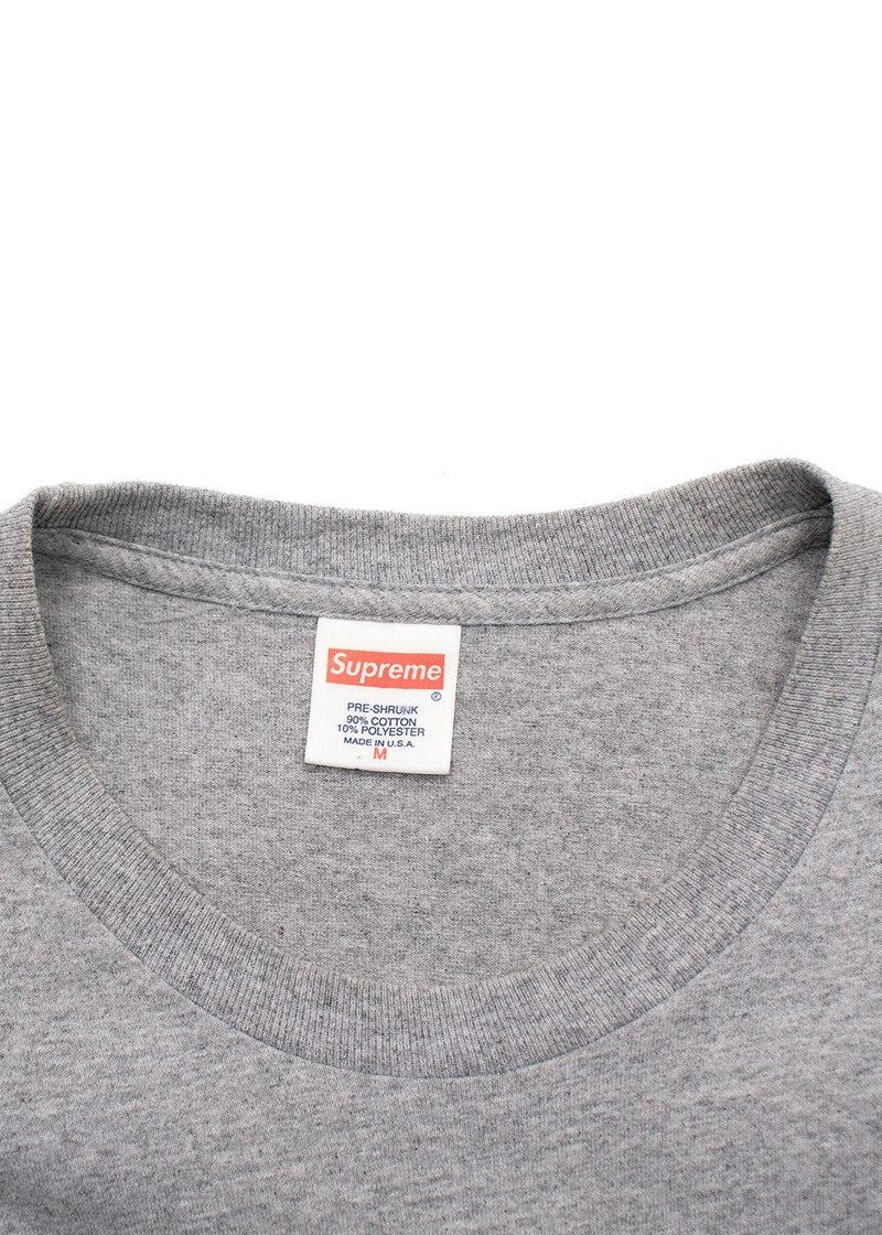 Supreme Grey 'Gucci Mane' Short Sleeve T-Shirt