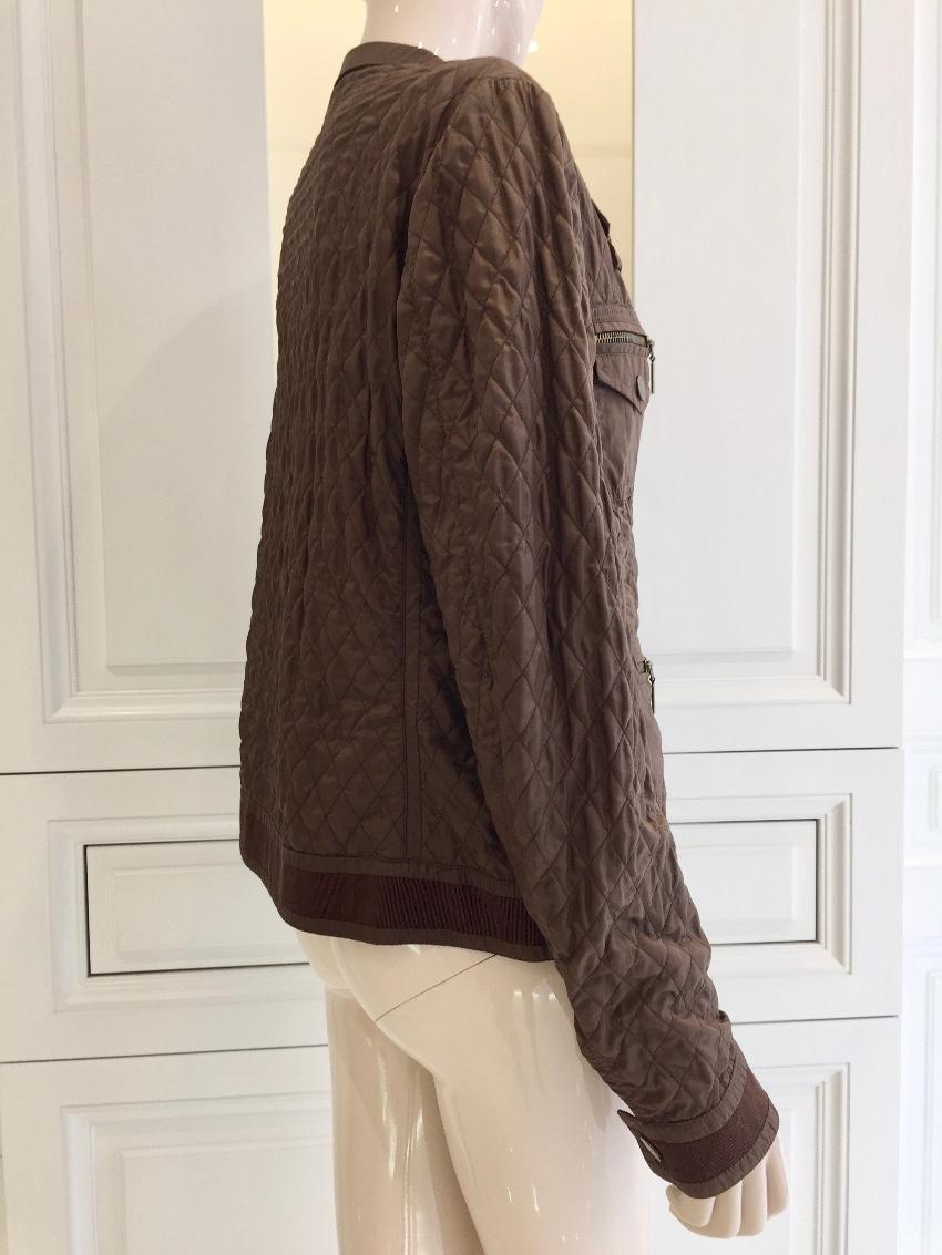 Moncler Brown Lightweight Jacket