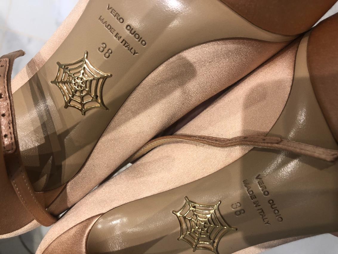 Charlotte Olympia satin heels