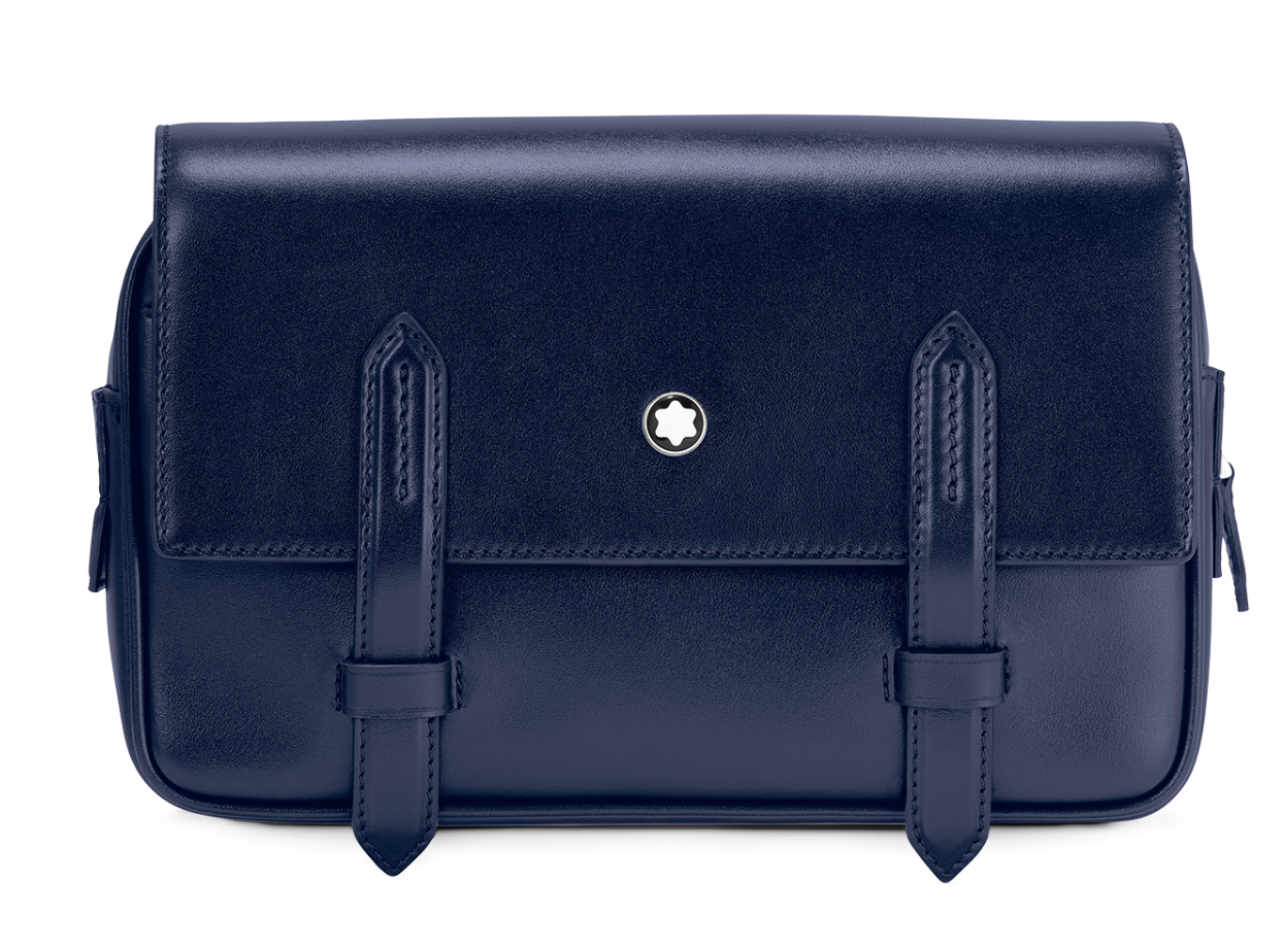 Montblanc Leather Meisterstück Messenger Bag