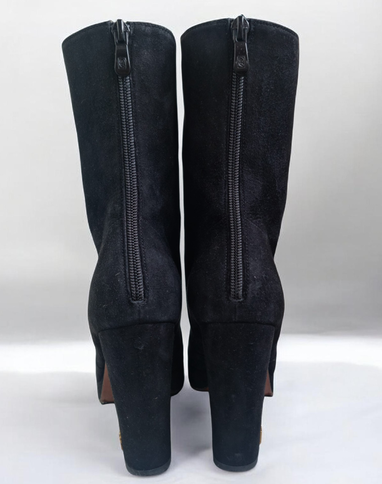 Dior Black Suede Ankle Boots