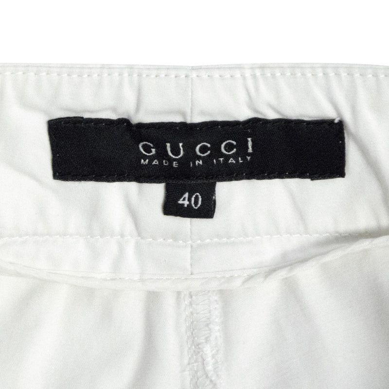 Gucci White Trousers