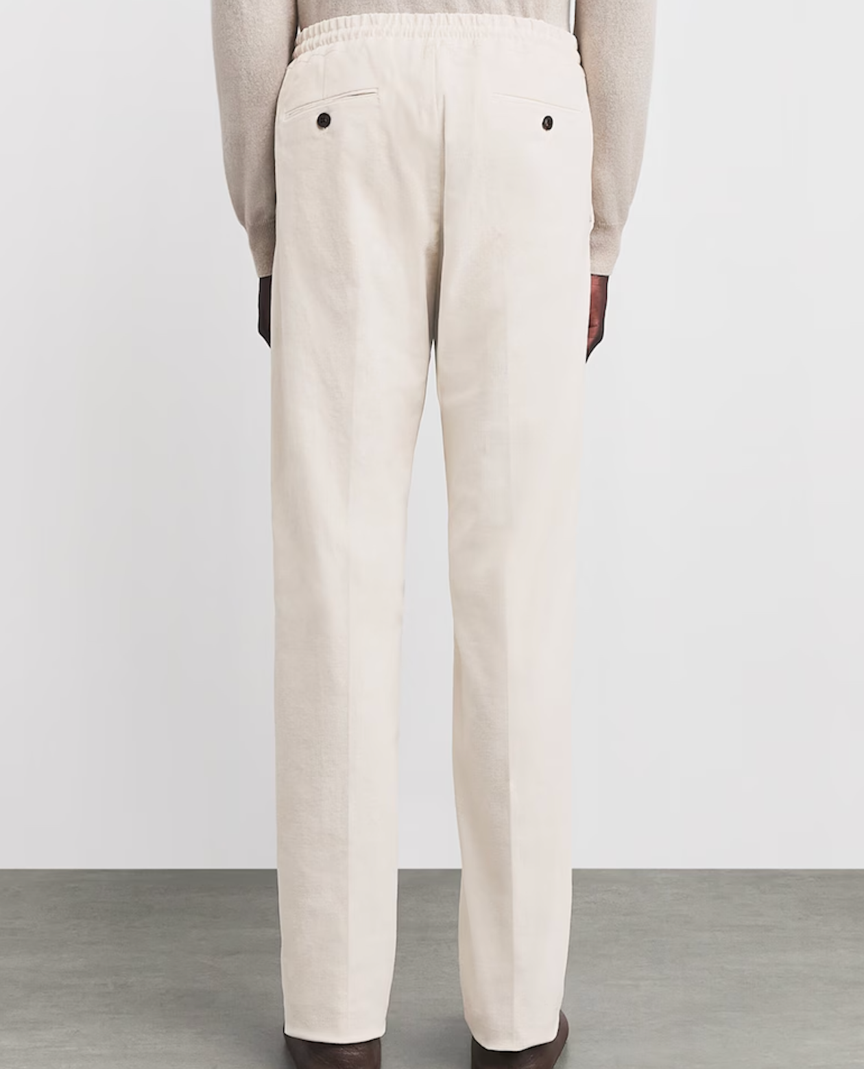Pal Zileri Corduroy Drawstring Trousers