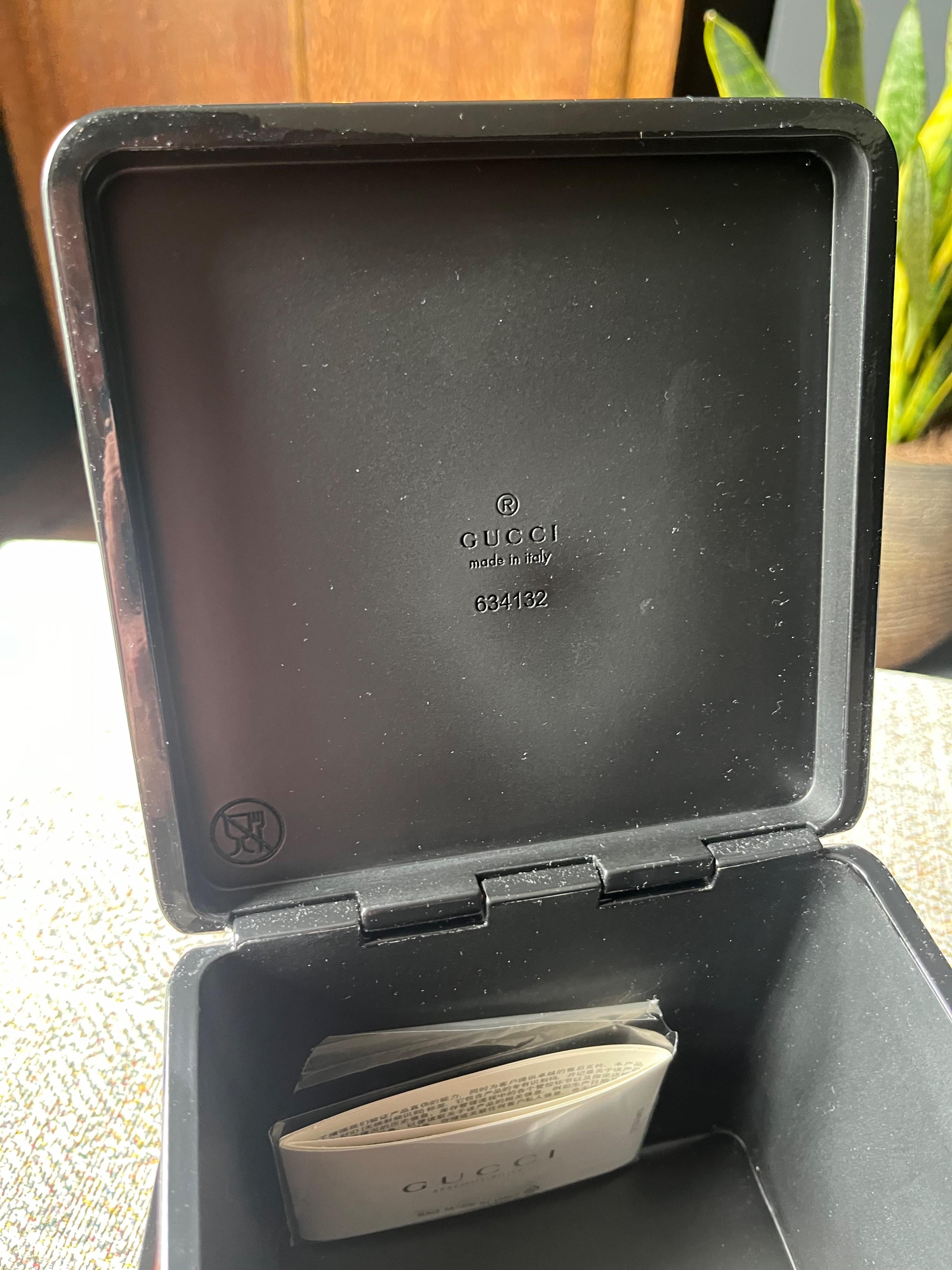 Gucci Red Gingham 'Mad Cookies' Box Grab Bag