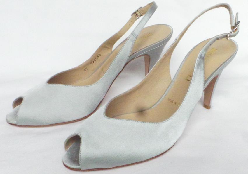 Bruno Malgi satin sling back shoes