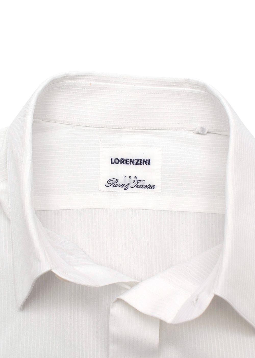 White Striped Shirt
