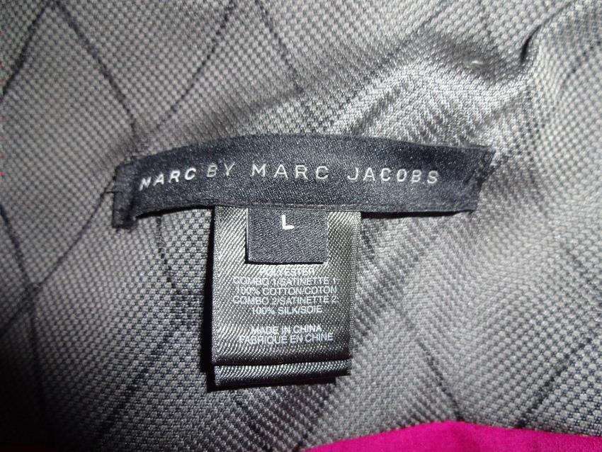 Marc Jacobs Lipstick Pink Wool Dress Size L