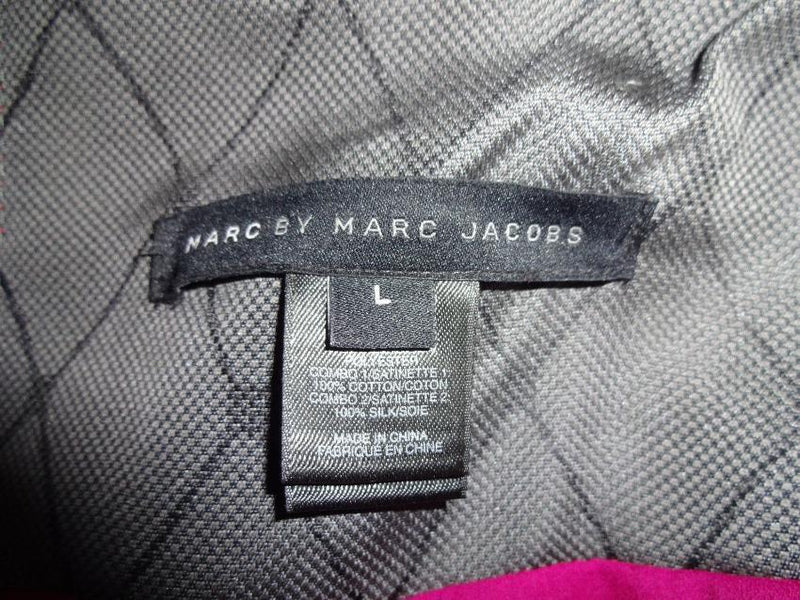 Marc Jacobs Lipstick Pink Wool Dress Size L