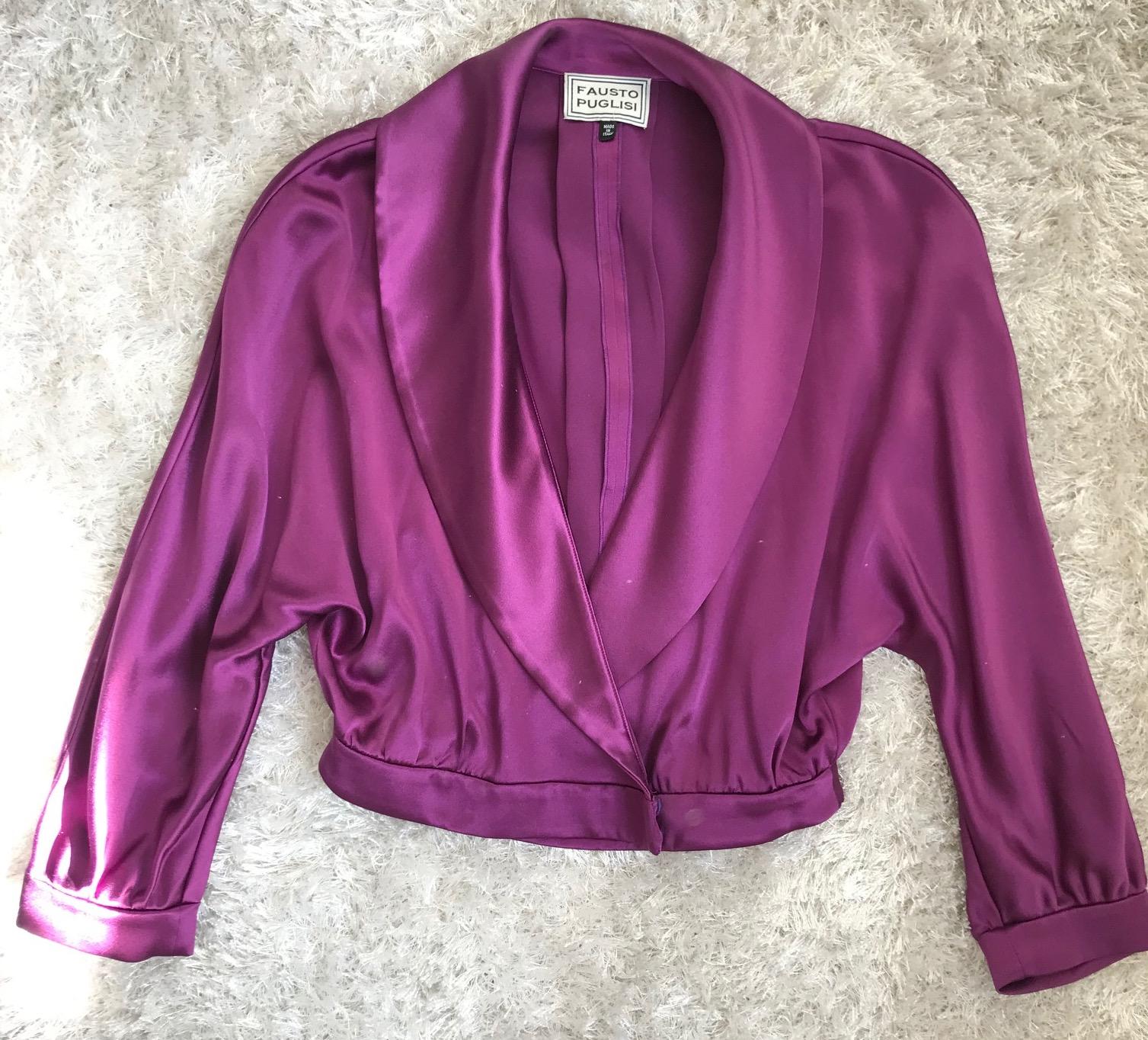 Fausto Puglisi silk top