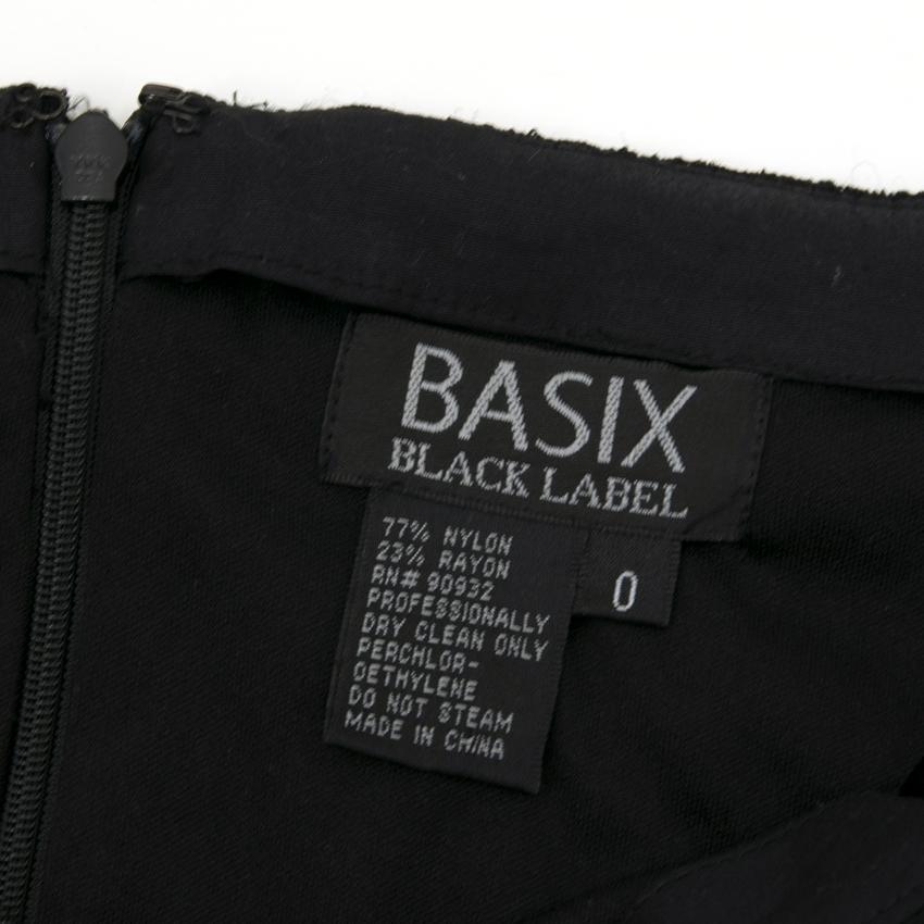 Basix Black Label Beaded Lace Top