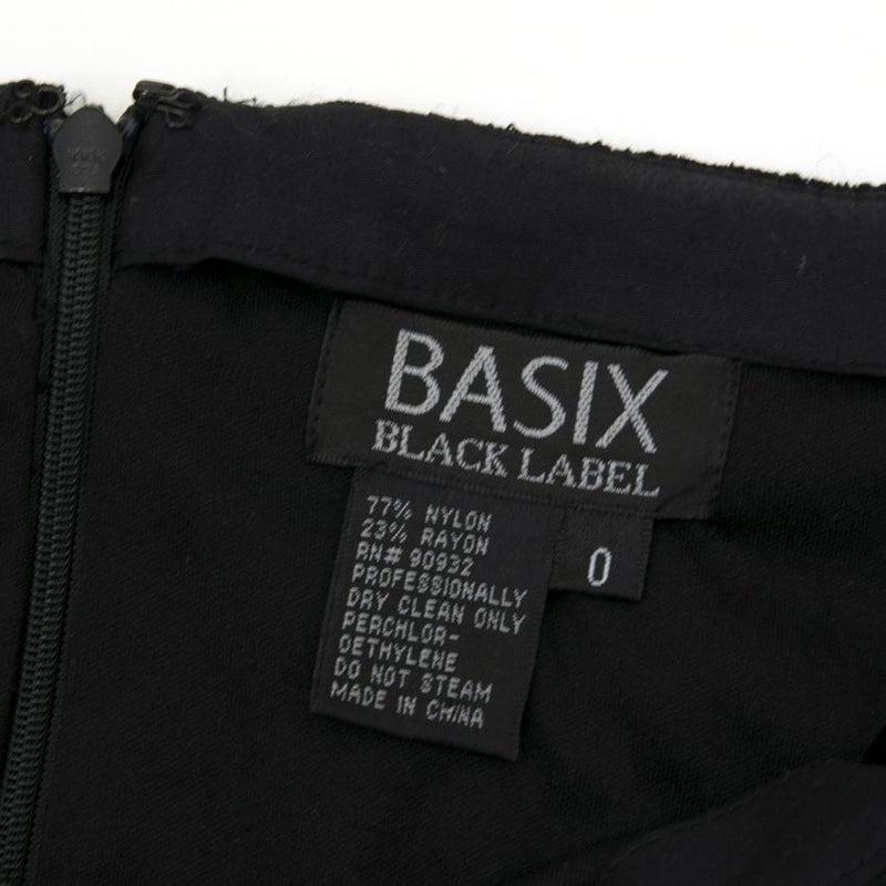 Basix Black Label Beaded Lace Top