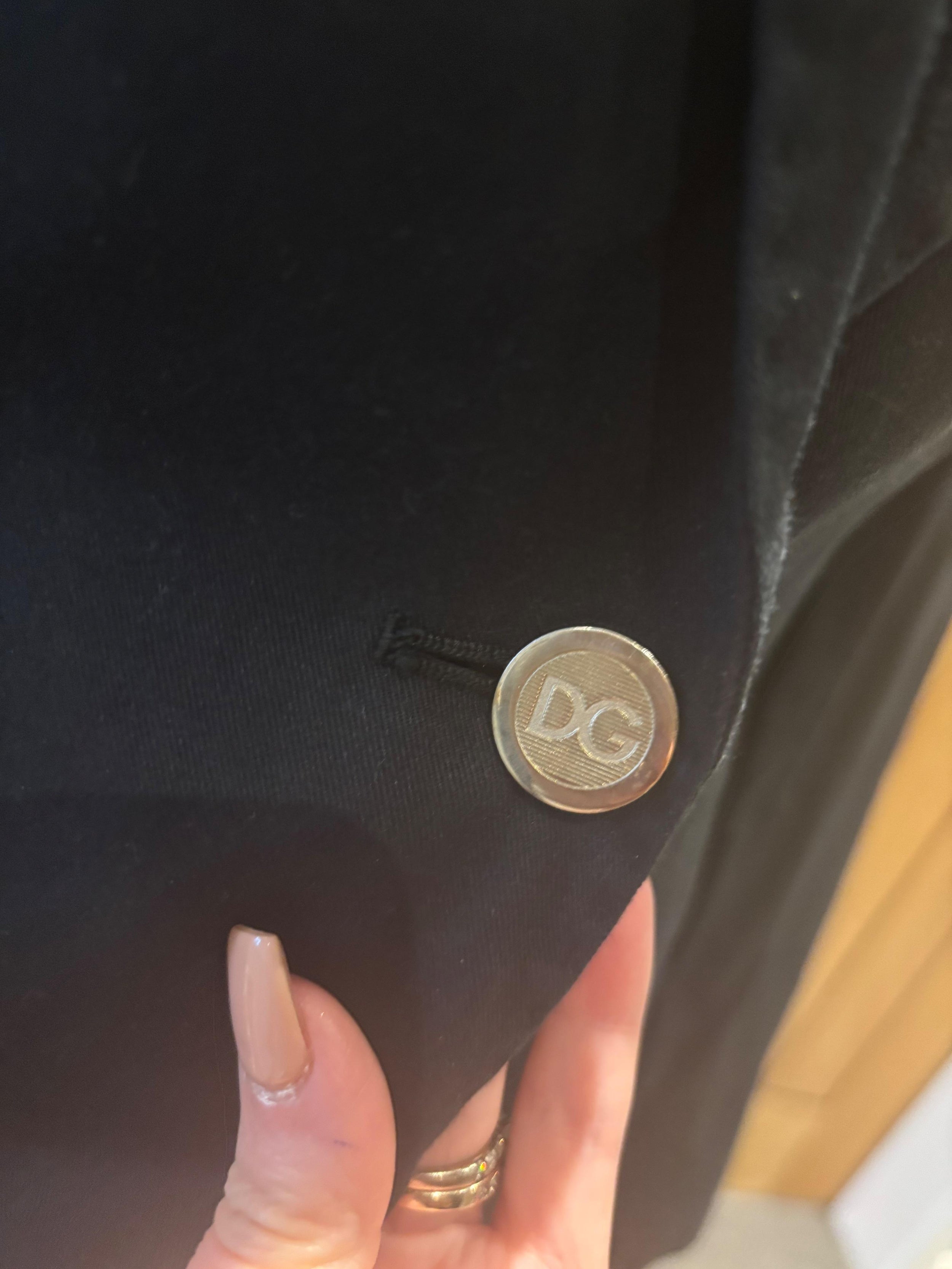 Dolce & Gabbana Black Single Breasted Blazer
