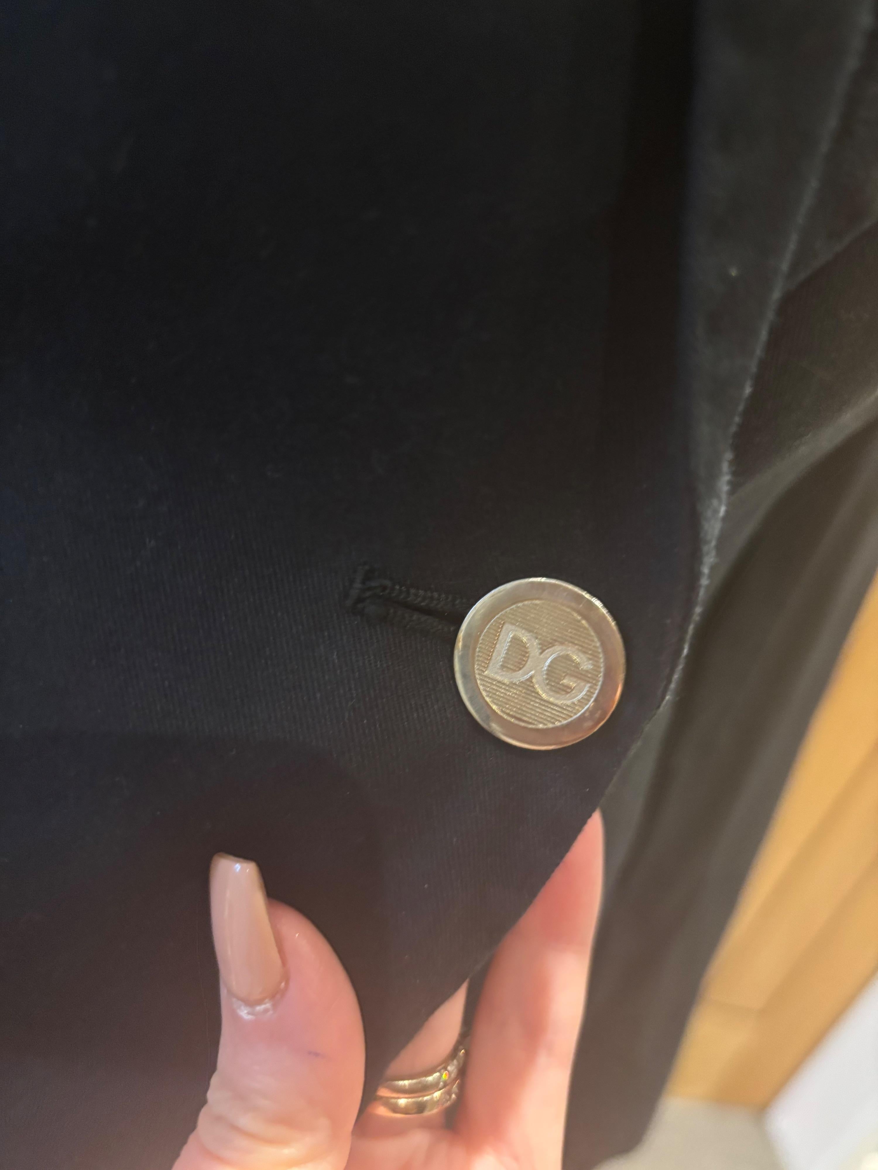Dolce & Gabbana Black Single Breasted Blazer