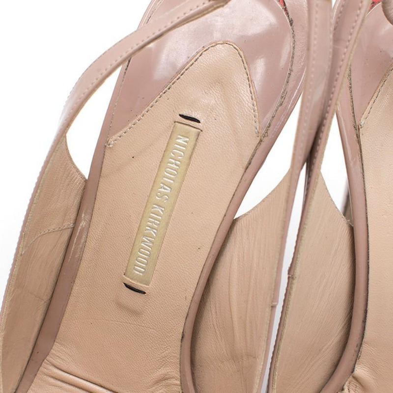 Nicholas Kirkwood Patent Heeled Pumps