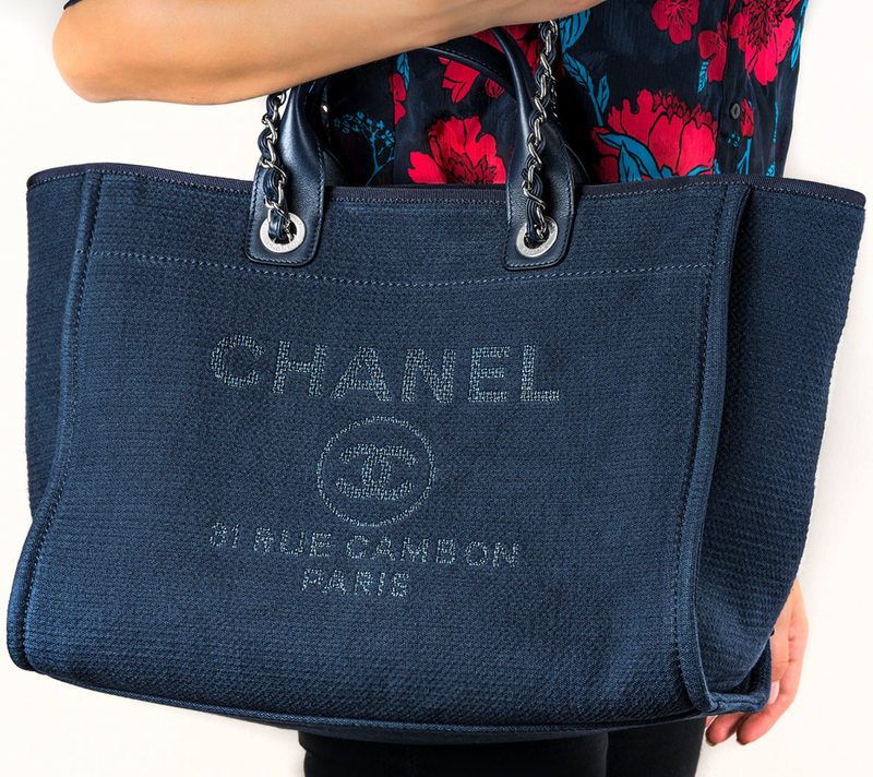 Blue Denim Deauville Shopper