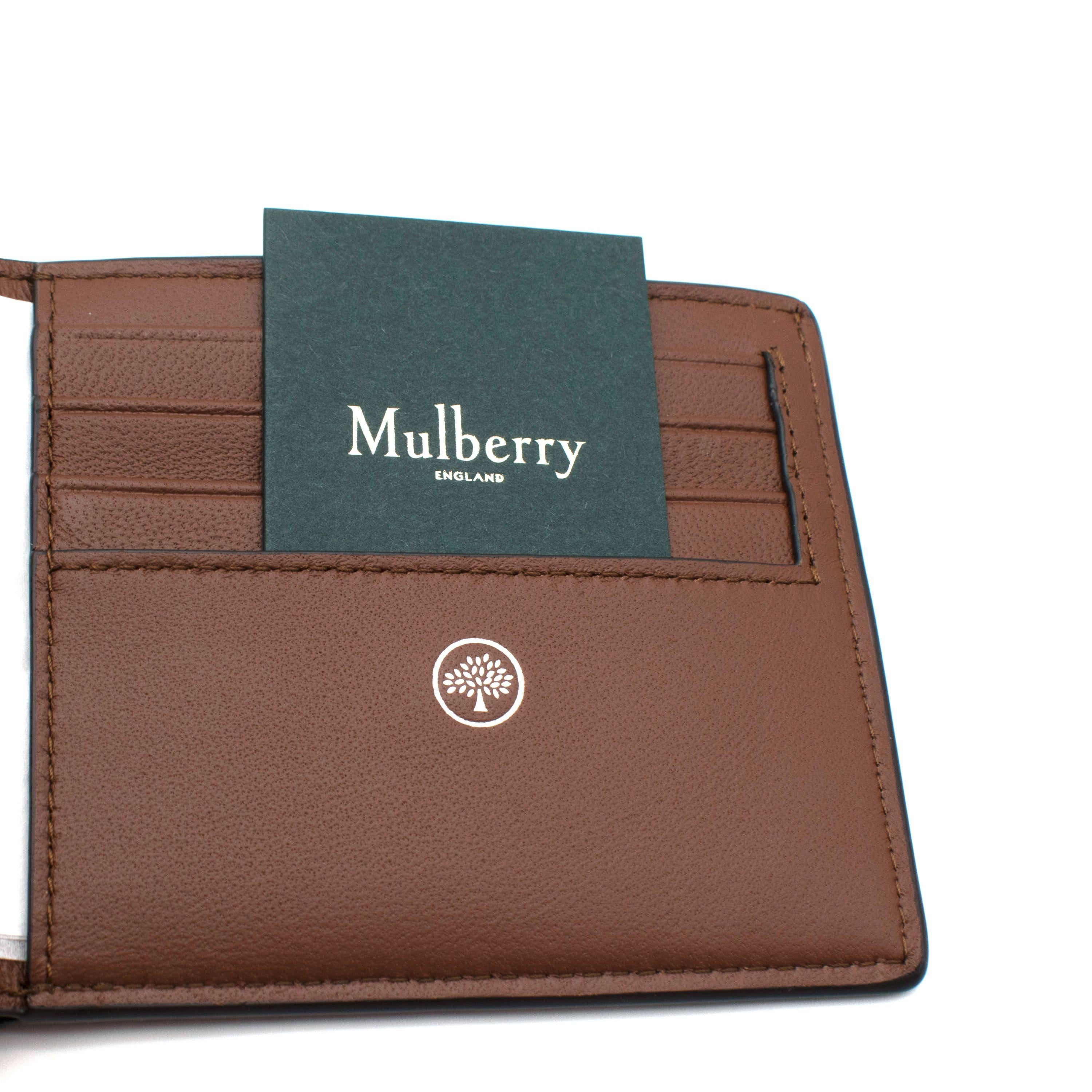 Mulberry Grained Leather Wallet