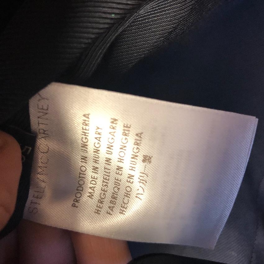 Stella Mccartney Navy Single Breasted Jacket