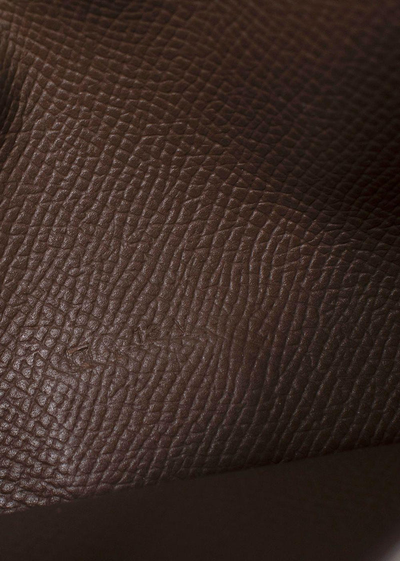 Hermes Etoupe Bearn Wallet With Gold Hardware