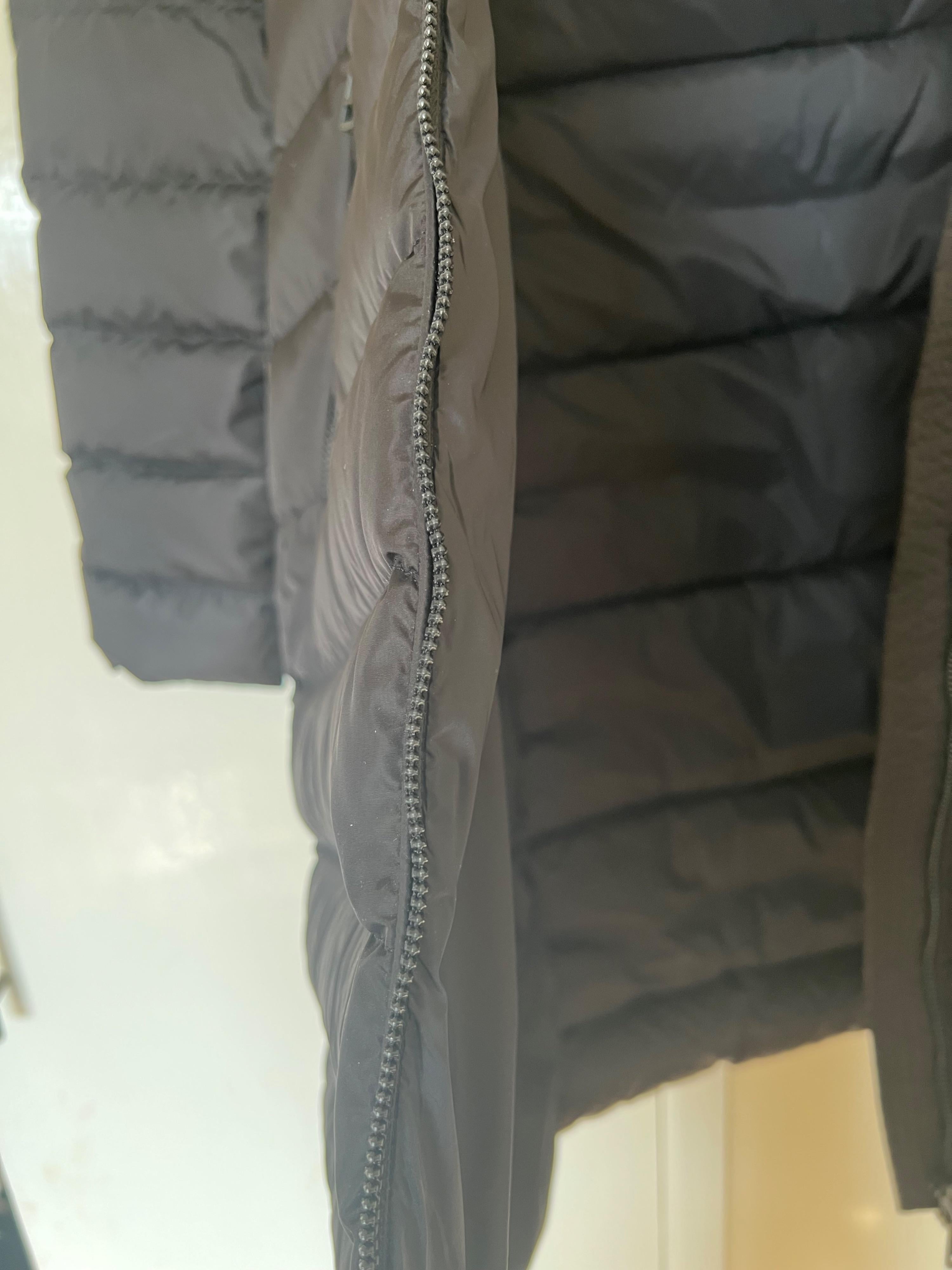 Moncler Black Long Coat