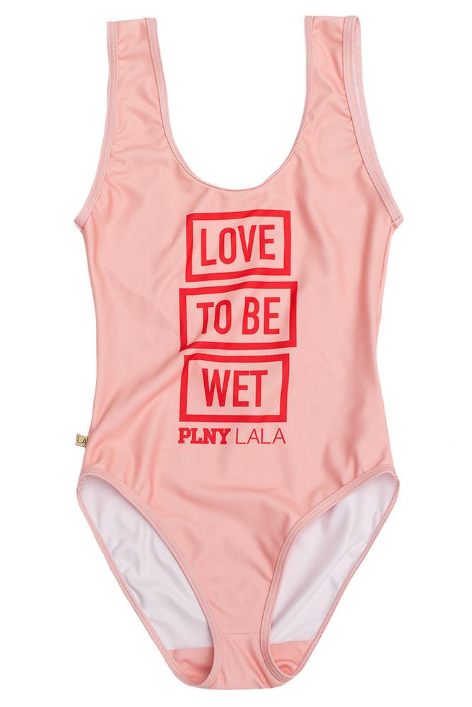 PLNY LALA Pink One Piece