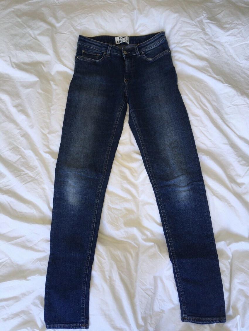 Acne Studios Skin 5 Used Blue Jeans