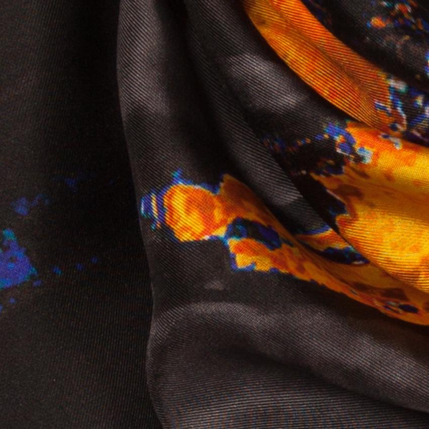 Rosemary Goodenough River Through A Curtain VII Silk Scarf