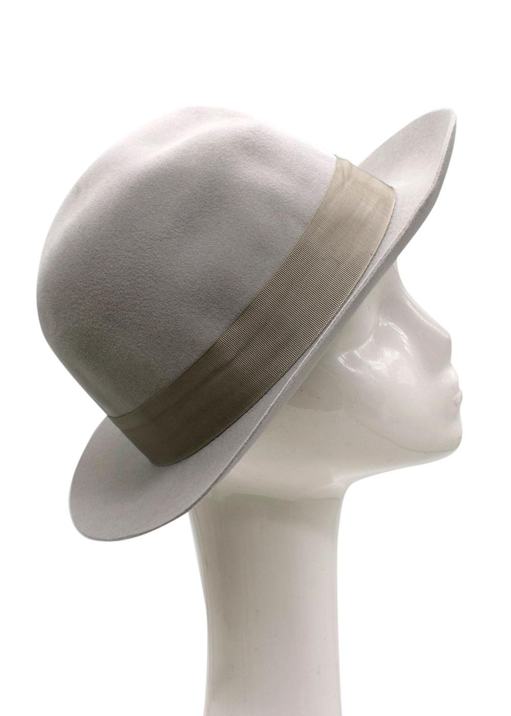 Susquehana Hat Company Grey Fur Felt Hat - size 57