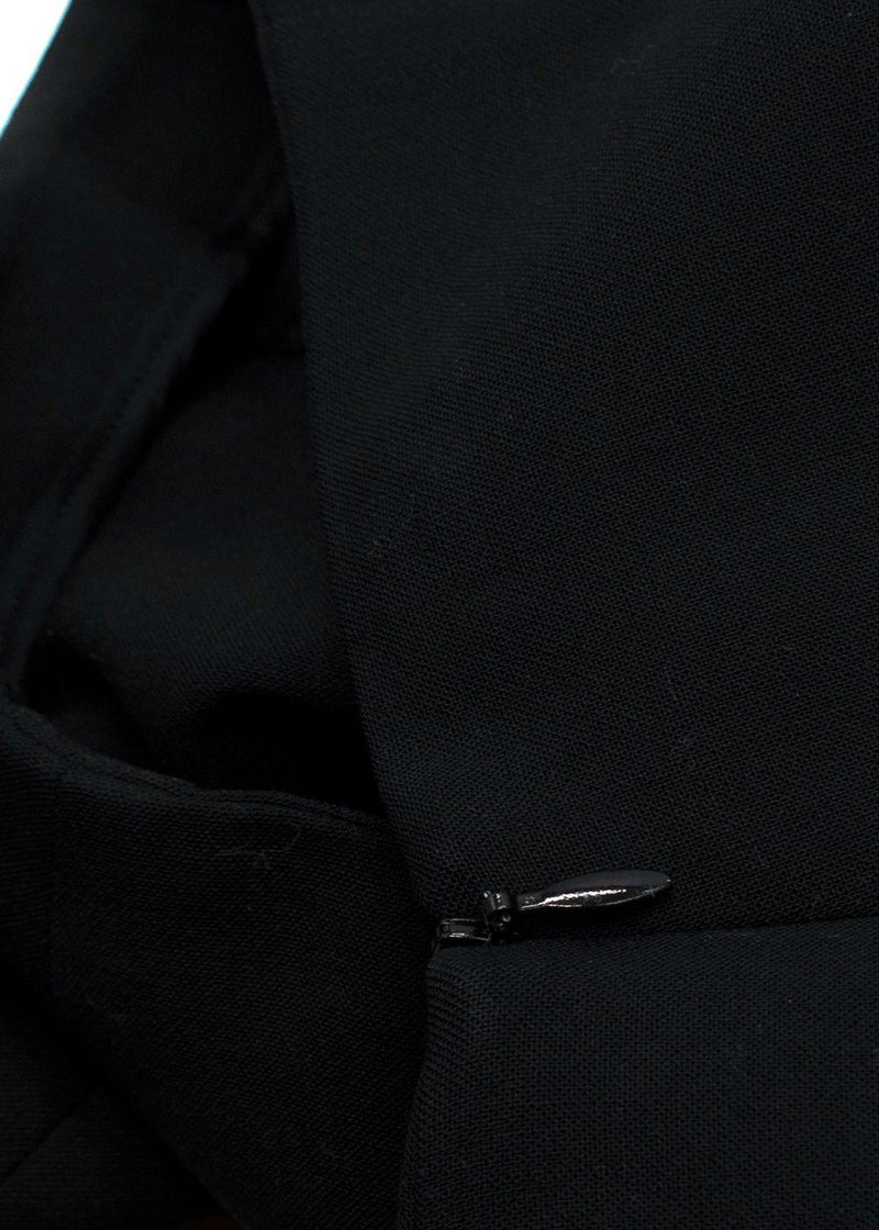 The Row Black Cigarette Trousers