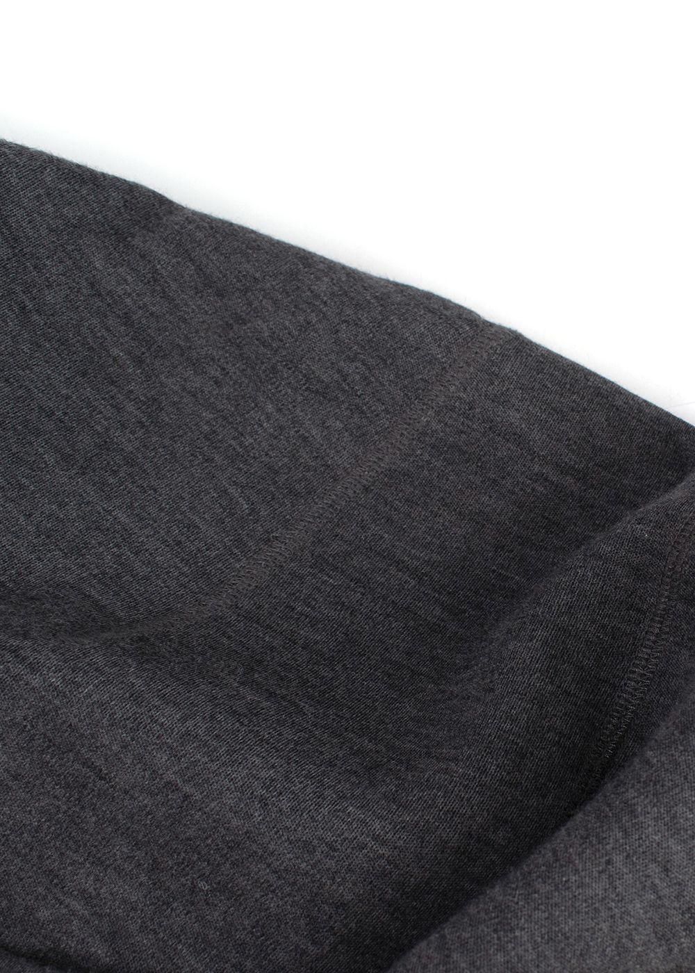 Dior Grey Virgin Wool Blend Double Zip Jacket